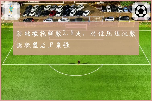 孙铭徽抢断数2.8次，对位压迫性数据联盟后卫最强