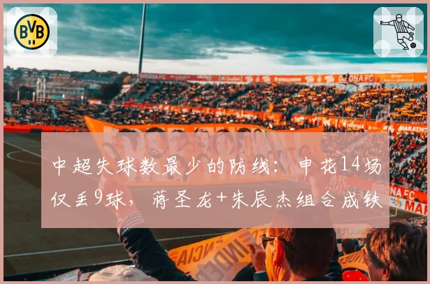 中超失球数最少的防线：申花14场仅丢9球，蒋圣龙+朱辰杰组合成铁壁