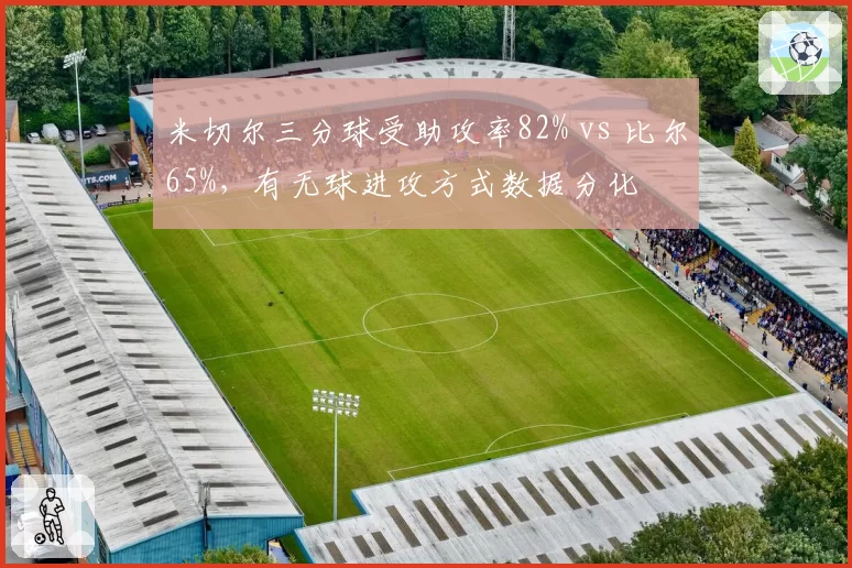 米切尔三分球受助攻率82% vs 比尔65%，有无球进攻方式数据分化